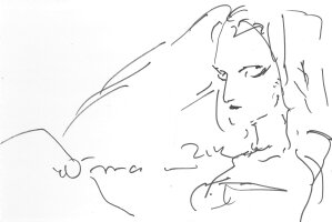Educational authentic reference image (12EgGyLb_1108140841311). — educational authentic (REAL) shikishi reference associated with Yoshitaka Amano