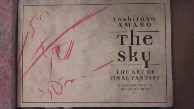 Educational authentic reference image (888909). — educational authentic (REAL) shikishi reference associated with Yoshitaka Amano
