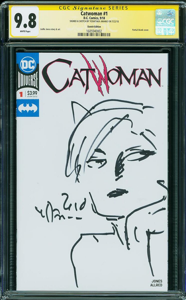 Educational authentic reference image (01880882398000101605940002). — educational authentic (REAL) shikishi reference associated with Yoshitaka Amano