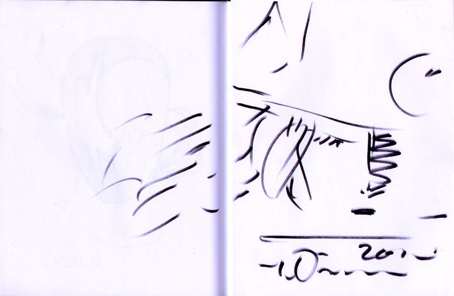 Educational authentic reference image (l5hT5rRq_0102181958081gpadd). — educational authentic (REAL) shikishi reference associated with Yoshitaka Amano