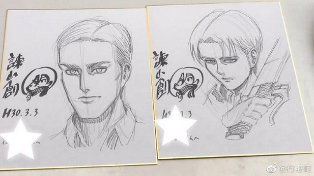 Educational authentic reference image (Screenshot 2025-06-04 at 02-27-48 百度识图搜索结果). — educational authentic (REAL) shikishi reference associated with Hajime Isayama