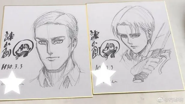 Educational authentic reference image (Screenshot 2025-06-04 at 02-27-48 百度识图搜索结果). — educational authentic (REAL) shikishi reference associated with Hajime Isayama