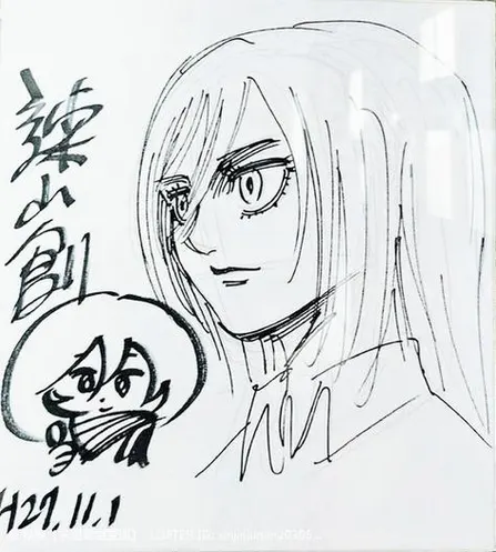Educational authentic reference image (Screenshot 2025-06-04 at 02-23-04 百度识图搜索结果). — educational authentic (REAL) shikishi reference associated with Hajime Isayama