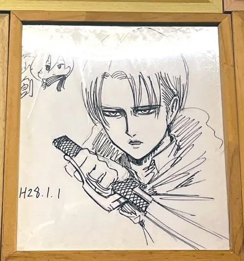 Educational authentic reference image (u=389411651,216484902&fm=253&app=120&f=JPEG). — educational authentic (REAL) shikishi reference associated with Hajime Isayama