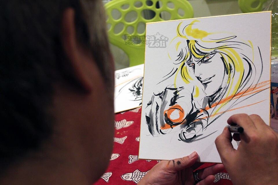 Educational authentic reference image (12027823_10153649627849275_1418920807529404636_n). — educational authentic (REAL) shikishi reference associated with Junichi Hayama