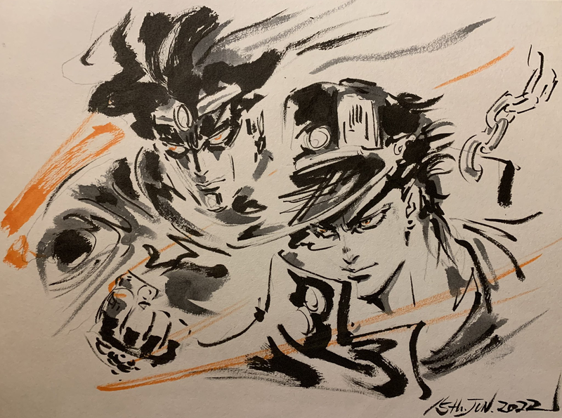 Educational authentic reference image (800px-JHayama_Jun_14-15_2022). — educational authentic (REAL) shikishi reference associated with Junichi Hayama