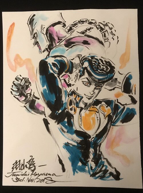 Educational authentic reference image (tumblr_pjbokaxirU1sh11j9o1_r1_500). — educational authentic (REAL) shikishi reference associated with Junichi Hayama