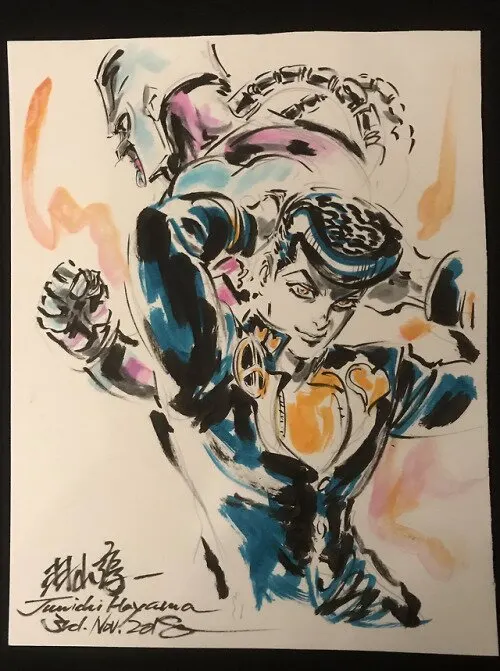 Educational authentic reference image (tumblr_pjbokaxirU1sh11j9o1_r1_500). — educational authentic (REAL) shikishi reference associated with Junichi Hayama