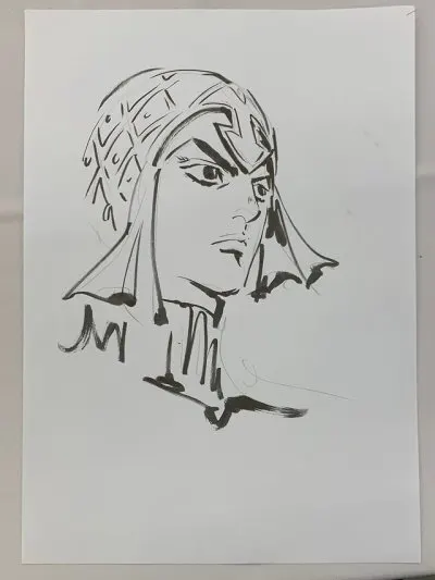 Educational authentic reference image (tumblr_pwnjdkGICb1sh11j9o2_400). — educational authentic (REAL) shikishi reference associated with Junichi Hayama