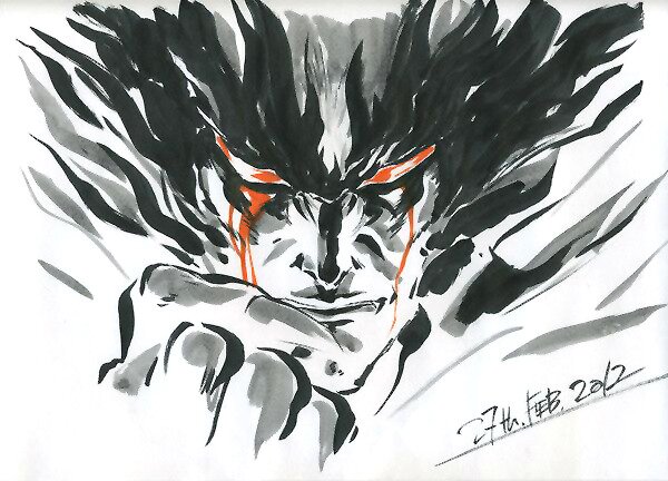 Educational authentic reference image (tumblr_p2loh7w9GM1sh11j9o1_640). — educational authentic (REAL) shikishi reference associated with Junichi Hayama