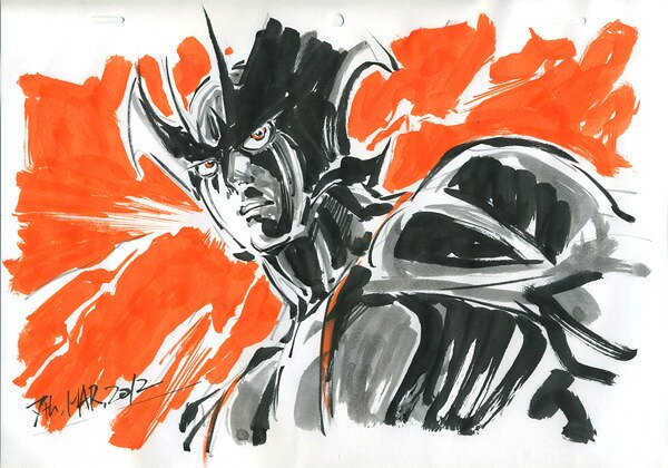 Educational authentic reference image (tumblr_p2loh7w9GM1sh11j9o2_640). — educational authentic (REAL) shikishi reference associated with Junichi Hayama