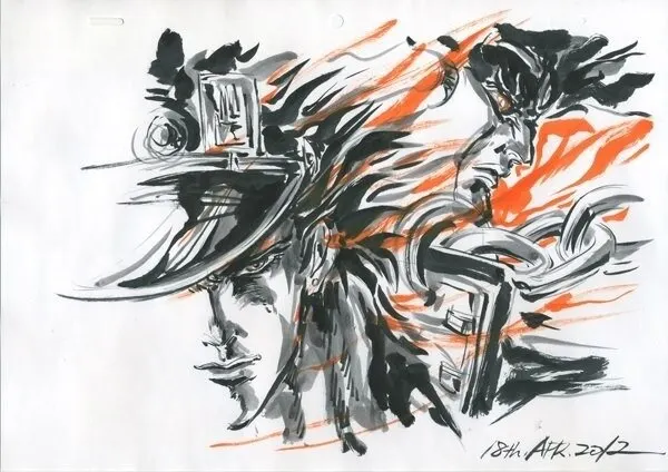 Educational authentic reference image (tumblr_myn7y4aG471sm6jgoo3_640). — educational authentic (REAL) shikishi reference associated with Junichi Hayama