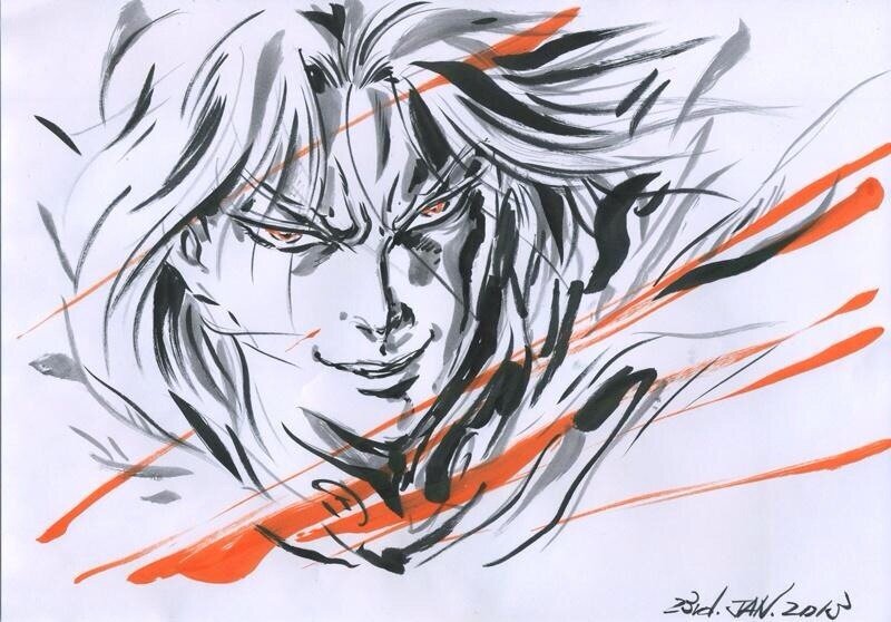Educational authentic reference image (tumblr_myn7y4aG471sm6jgoo6_1280). — educational authentic (REAL) shikishi reference associated with Junichi Hayama