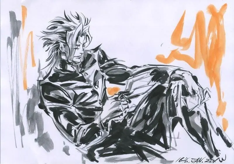 Educational authentic reference image (tumblr_myn7y4aG471sm6jgoo8_1280). — educational authentic (REAL) shikishi reference associated with Junichi Hayama