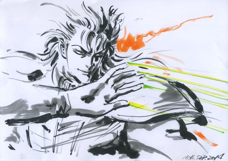 Educational authentic reference image (my-favorite-illustrations-by-junichi-hayama-v0-b7jw3t2vgi391). — educational authentic (REAL) shikishi reference associated with Junichi Hayama