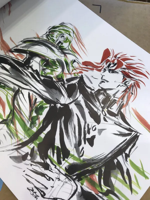 Educational authentic reference image (tumblr_p1r5q36Nfp1sh11j9o3_r1_1280). — educational authentic (REAL) shikishi reference associated with Junichi Hayama