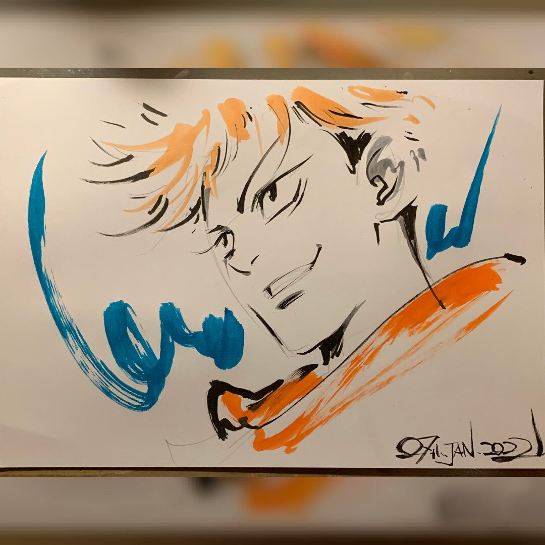 Educational authentic reference image (61f27e8bb5b4d). — educational authentic (REAL) shikishi reference associated with Junichi Hayama