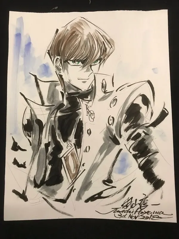 Educational authentic reference image (DtQbV6nVYAA5JrU). — educational authentic (REAL) shikishi reference associated with Junichi Hayama