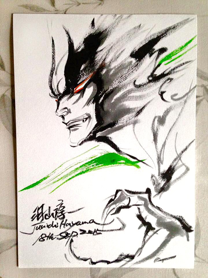 Educational authentic reference image (rrrrrae). — educational authentic (REAL) shikishi reference associated with Junichi Hayama