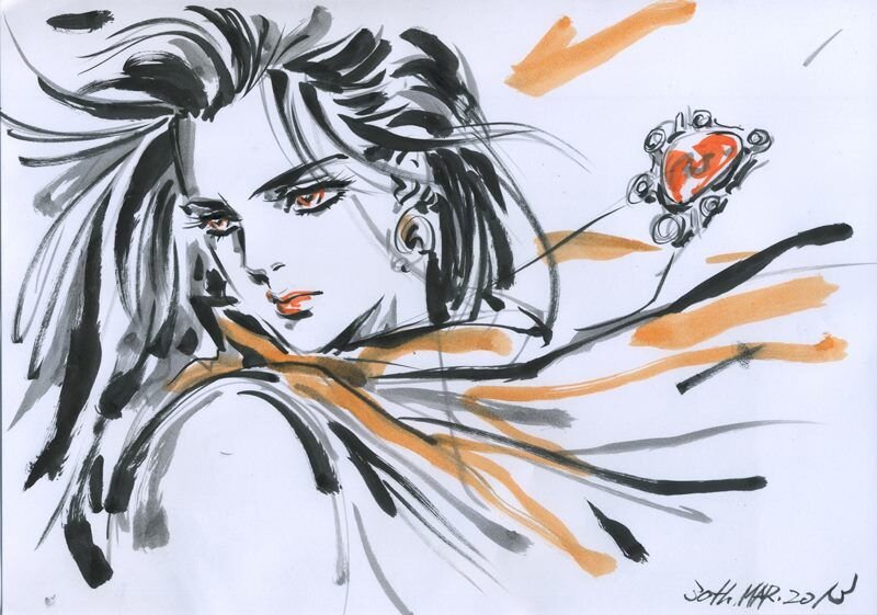 Educational authentic reference image (ob_ba85e5_62856-361533610632240-1229838145-n). — educational authentic (REAL) shikishi reference associated with Junichi Hayama