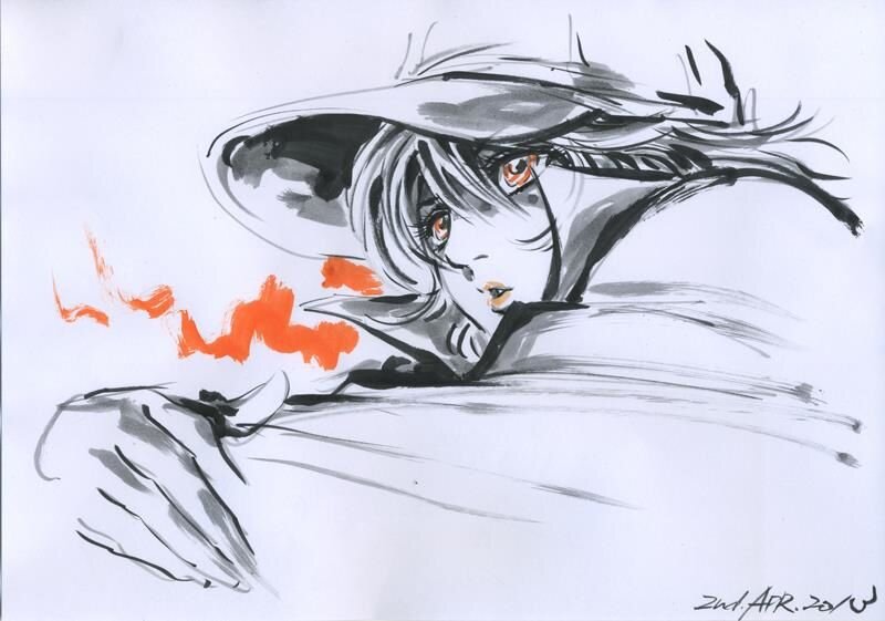 Educational authentic reference image (ob_ca06f5_554099-362829247169343-1860391755-n). — educational authentic (REAL) shikishi reference associated with Junichi Hayama