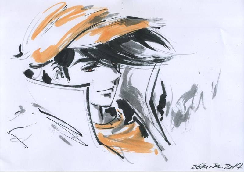 Educational authentic reference image (tumblr_ncd0zvcVhB1qhpgzmo1_1280). — educational authentic (REAL) shikishi reference associated with Junichi Hayama