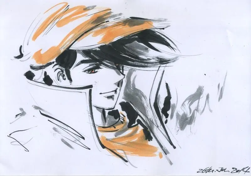 Educational authentic reference image (tumblr_ncd0zvcVhB1qhpgzmo1_1280). — educational authentic (REAL) shikishi reference associated with Junichi Hayama