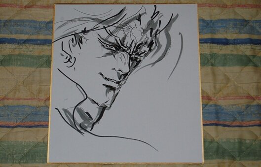 Educational authentic reference image (fksymknztl_m). — educational authentic (REAL) shikishi reference associated with Junichi Hayama