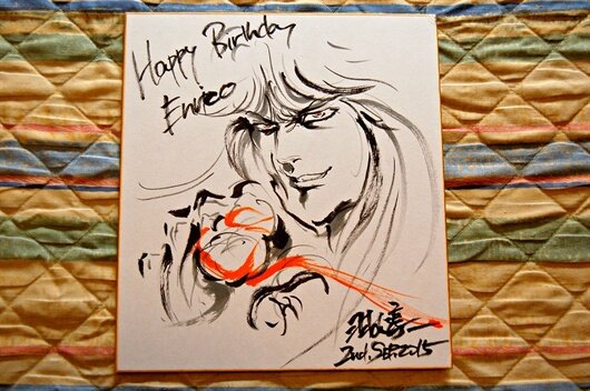 Educational authentic reference image (ekmueydrjo_m). — educational authentic (REAL) shikishi reference associated with Junichi Hayama