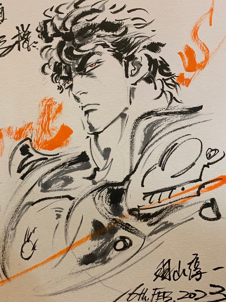 Educational authentic reference image (335490372_236008082148494_5424128320743703065_n). — educational authentic (REAL) shikishi reference associated with Junichi Hayama