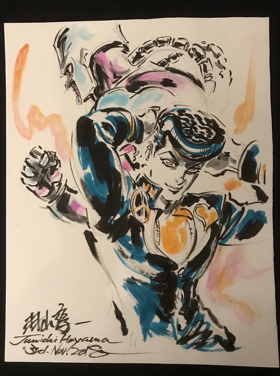 Educational authentic reference image (tumblr_pjbokaxirU1sh11j9o1_r1_1280). — educational authentic (REAL) shikishi reference associated with Junichi Hayama