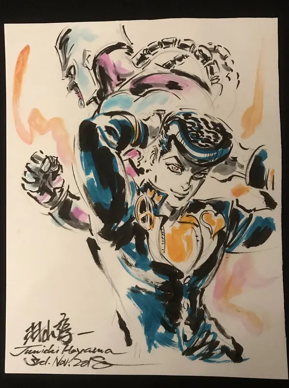 Educational authentic reference image (tumblr_pjbokaxirU1sh11j9o1_r1_1280). — educational authentic (REAL) shikishi reference associated with Junichi Hayama