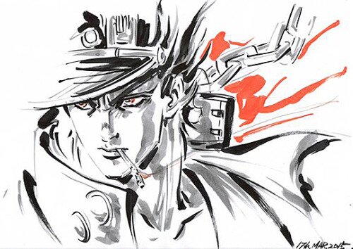 Educational authentic reference image (tumblr_omtbsnUbE71tqvsfso3_500). — educational authentic (REAL) shikishi reference associated with Junichi Hayama