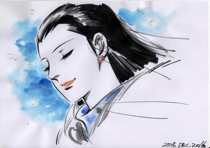 Educational authentic reference image (U4sWpD0g). — educational authentic (REAL) shikishi reference associated with Junichi Hayama