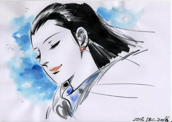 Educational authentic reference image (U4sWpD0g). — educational authentic (REAL) shikishi reference associated with Junichi Hayama
