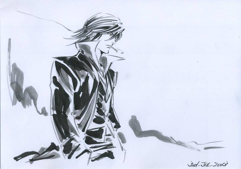 Educational authentic reference image (994224_667719973242391_893084266_n). — educational authentic (REAL) shikishi reference associated with Junichi Hayama