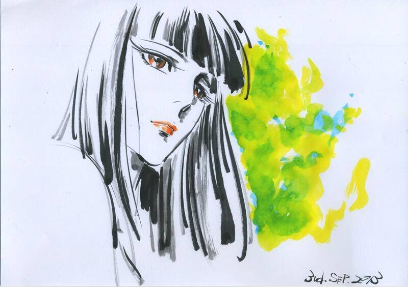 Educational authentic reference image (1236380_699739096707145_311170916_n). — educational authentic (REAL) shikishi reference associated with Junichi Hayama