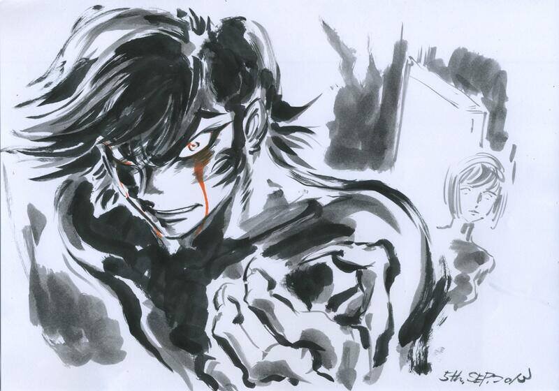 Educational authentic reference image (1157546_700822969932091_1376727236_n). — educational authentic (REAL) shikishi reference associated with Junichi Hayama