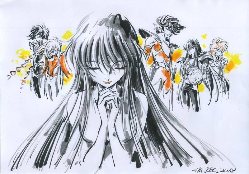 Educational authentic reference image (564625_760683303946057_392447882_n). — educational authentic (REAL) shikishi reference associated with Junichi Hayama