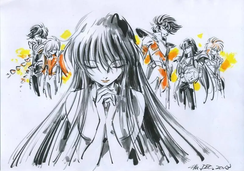 Educational authentic reference image (564625_760683303946057_392447882_n). — educational authentic (REAL) shikishi reference associated with Junichi Hayama
