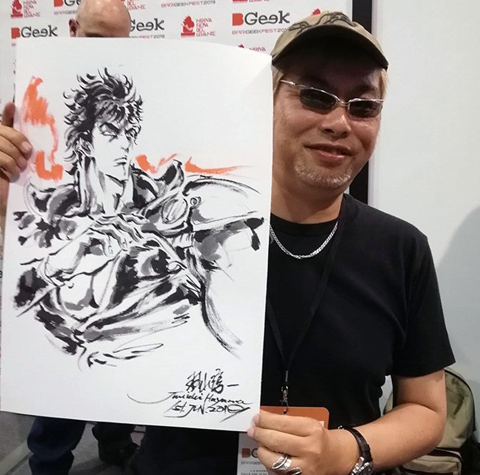 Educational authentic reference image (JUNICHI HAYAMA COVER). — educational authentic (REAL) shikishi reference associated with Junichi Hayama