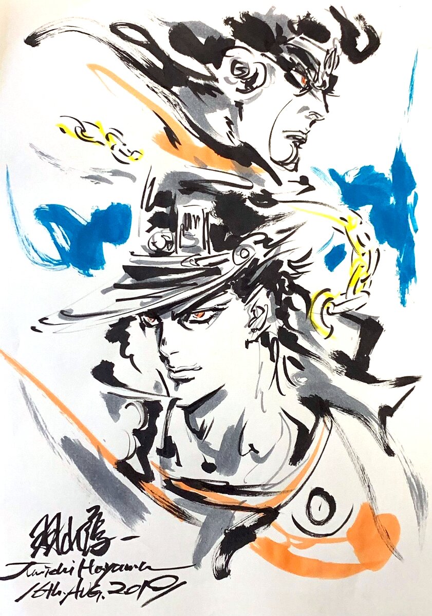 Educational authentic reference image (1_JHayama_Aug_16th,_2019). — educational authentic (REAL) shikishi reference associated with Junichi Hayama