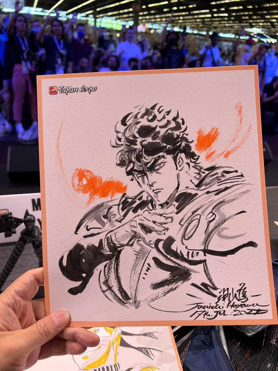Educational authentic reference image (FX4M9wBXgAEwAfV). — educational authentic (REAL) shikishi reference associated with Junichi Hayama
