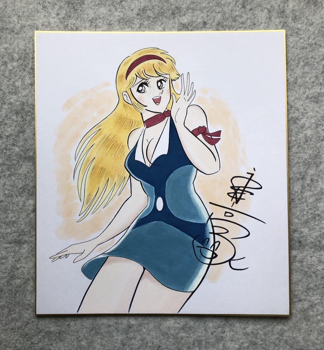 Educational counterfeit reference image (b1074273892.1). — educational counterfeit (FAKE) shikishi reference associated with GO Nagai