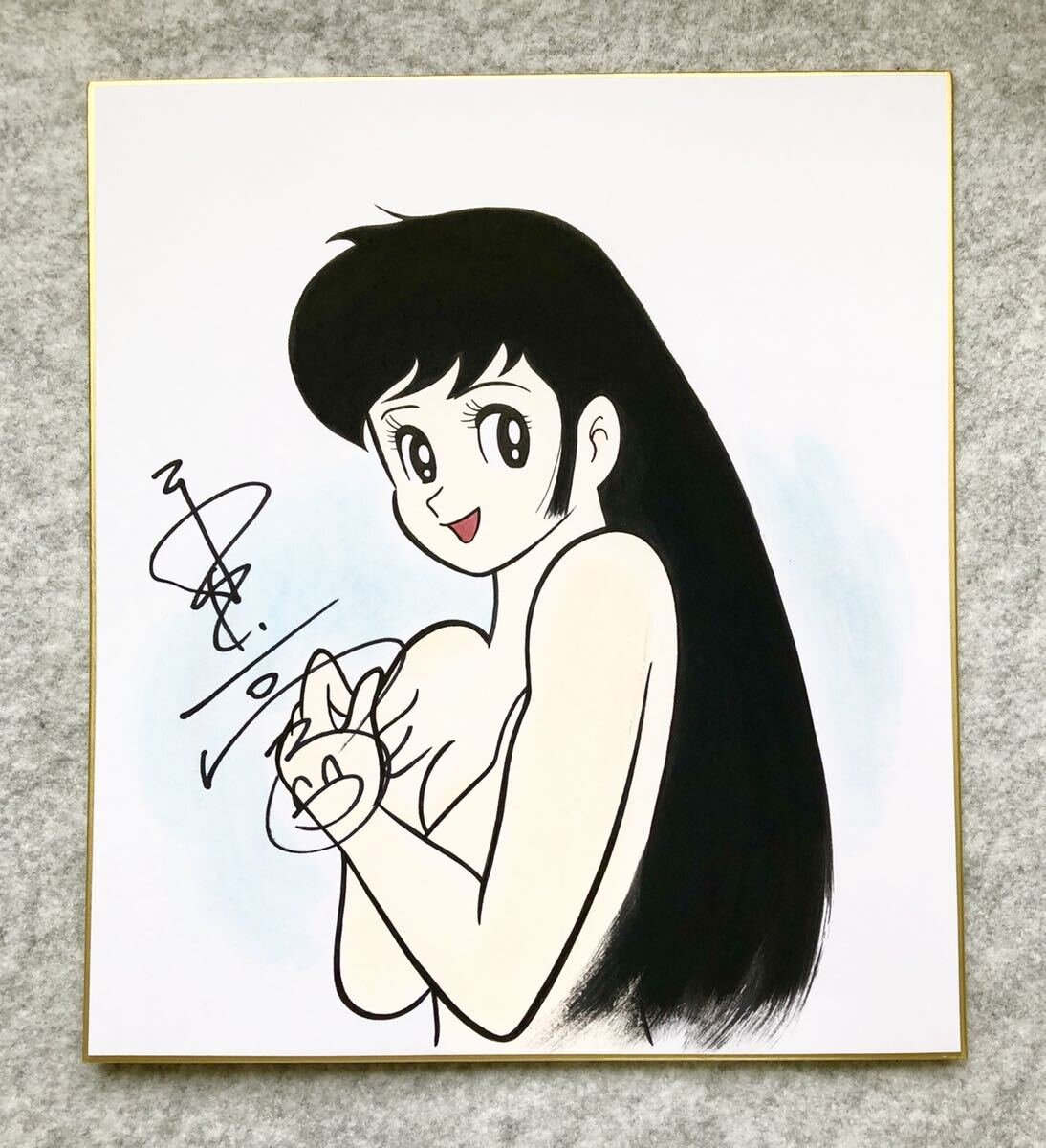 Educational counterfeit reference image (x1048612469.1). — educational counterfeit (FAKE) shikishi reference associated with GO Nagai