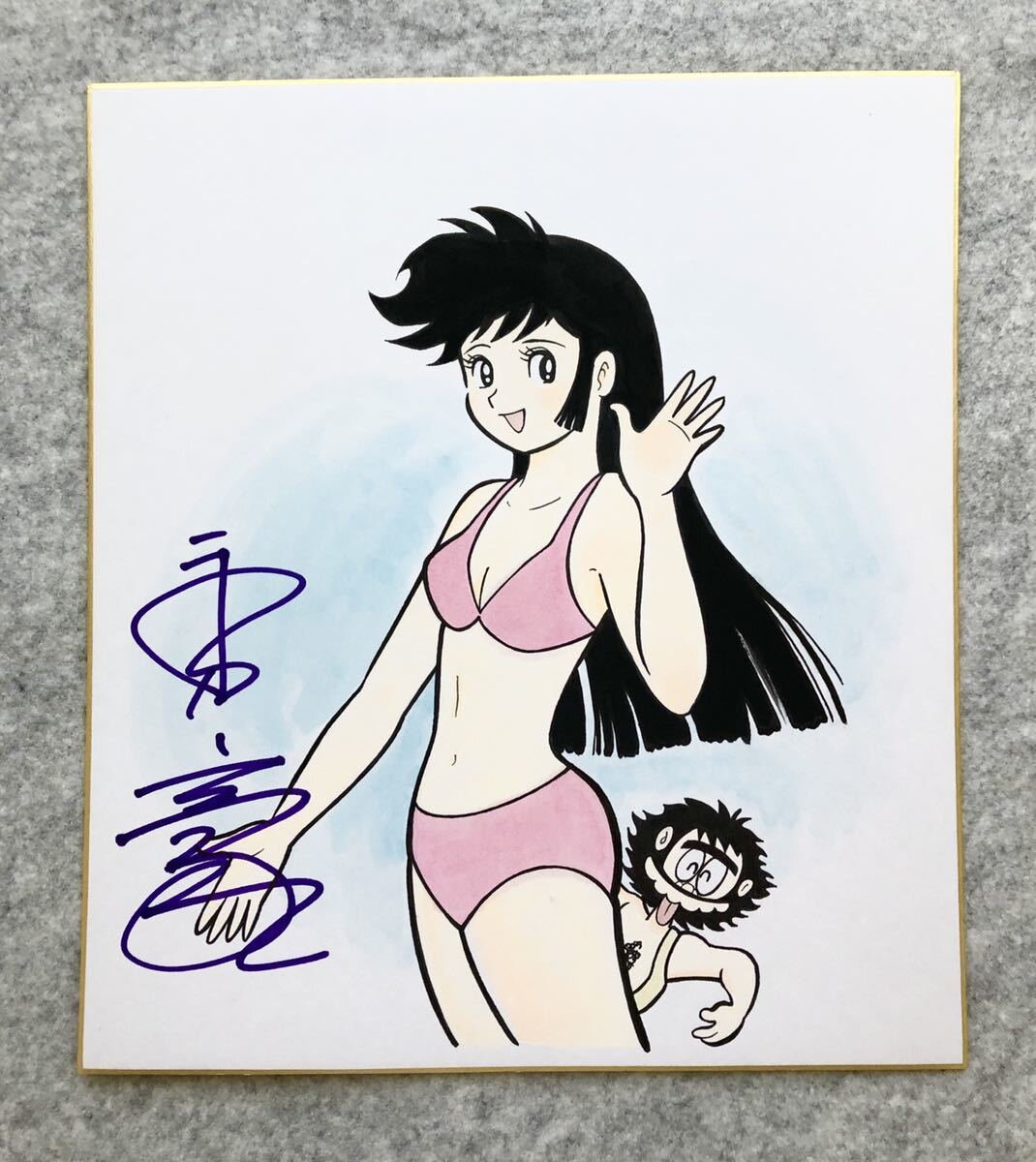 Educational counterfeit reference image (1038059463.1). — educational counterfeit (FAKE) shikishi reference associated with GO Nagai