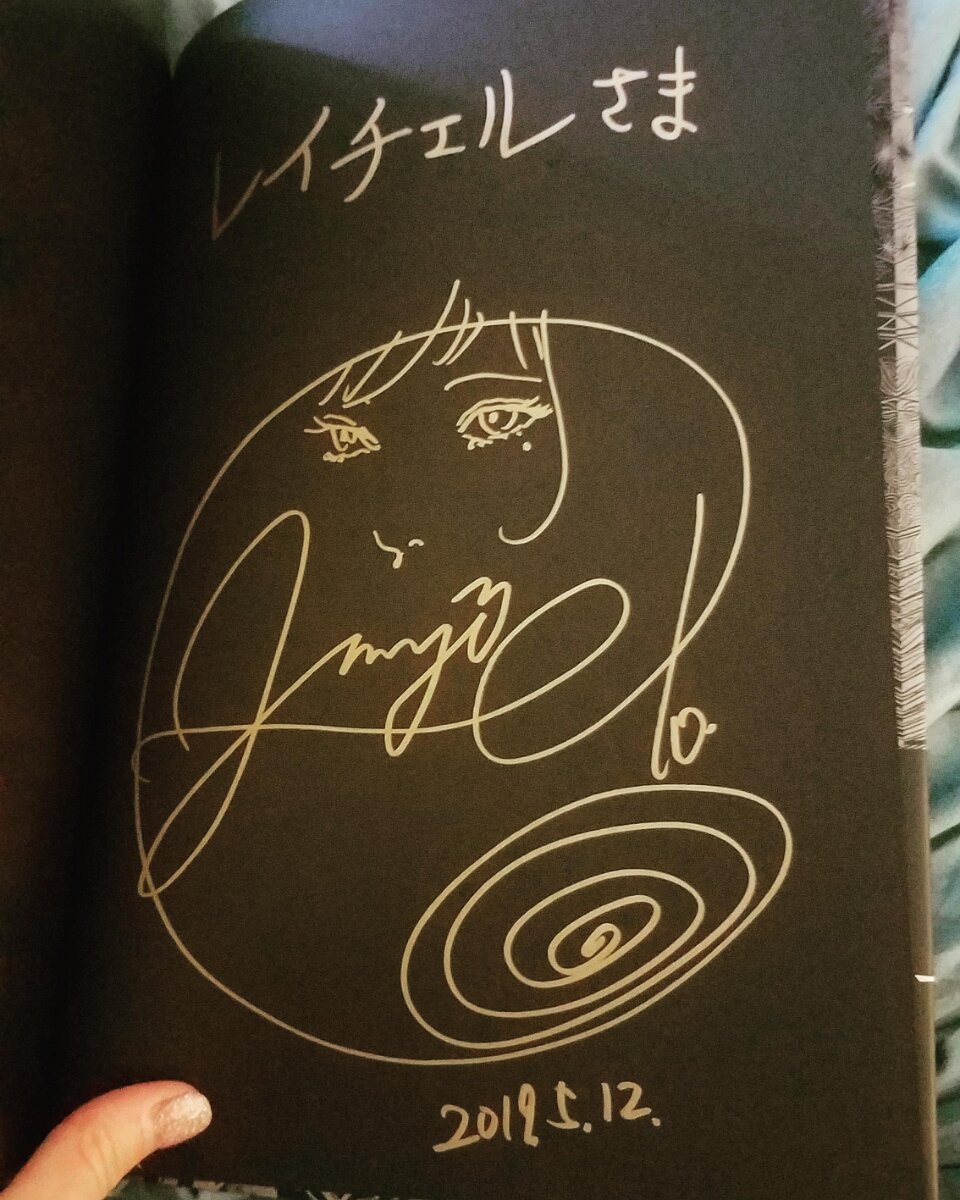 Educational authentic reference image (vz5ofldktzx21). — educational authentic (REAL) shikishi reference associated with Junji ITO