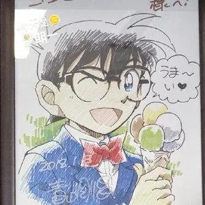 Educational authentic reference image (u=1733559998,3197920321&fm=253&app=138&f=JPEG). — educational authentic (REAL) shikishi reference associated with Gosho Aoyama