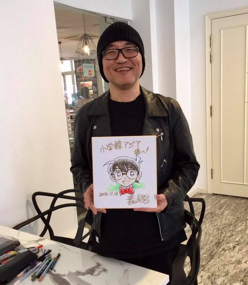 Educational authentic reference image (tumblr_ogrp6517Bz1stieyyo1_1280). — educational authentic (REAL) shikishi reference associated with Gosho Aoyama