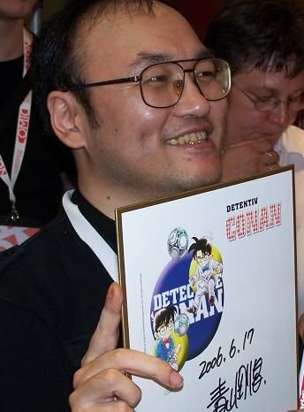 Educational authentic reference image (f694b19e9836044d7b2eb01150a66ef5). — educational authentic (REAL) shikishi reference associated with Gosho Aoyama